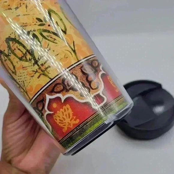 RARE Starbucks Collectors 2002 “Coffee Plantation Tumbler 16oz Coffee Travel Cup - Picture 10 of 10